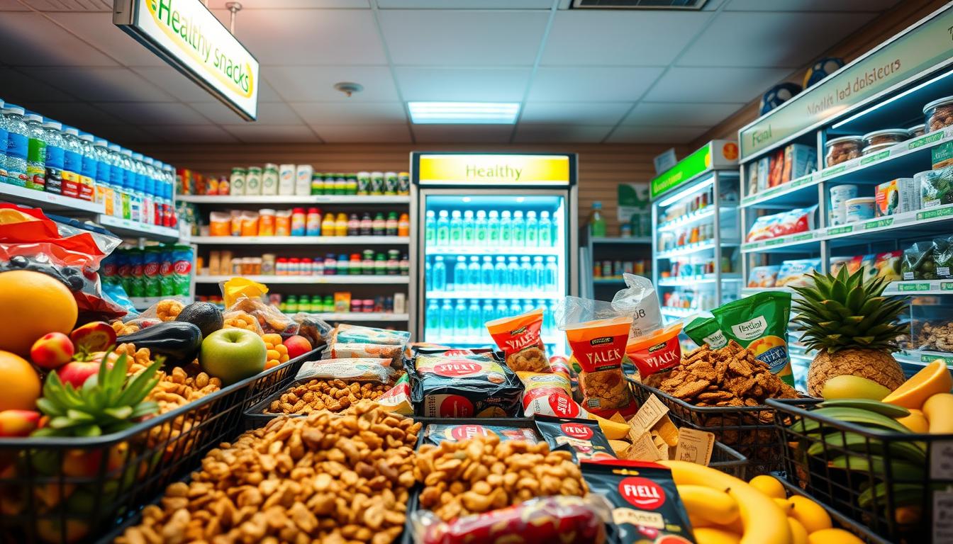 How to choose healthy gas station food options for a snack trip